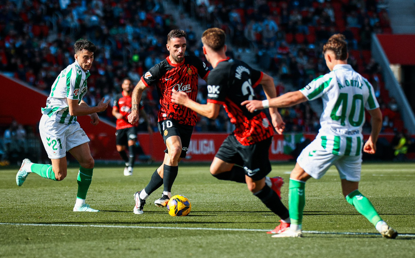 RCD Mallorca vs Real Betis (20:00 – 25/01) | Xem lại trận đấu