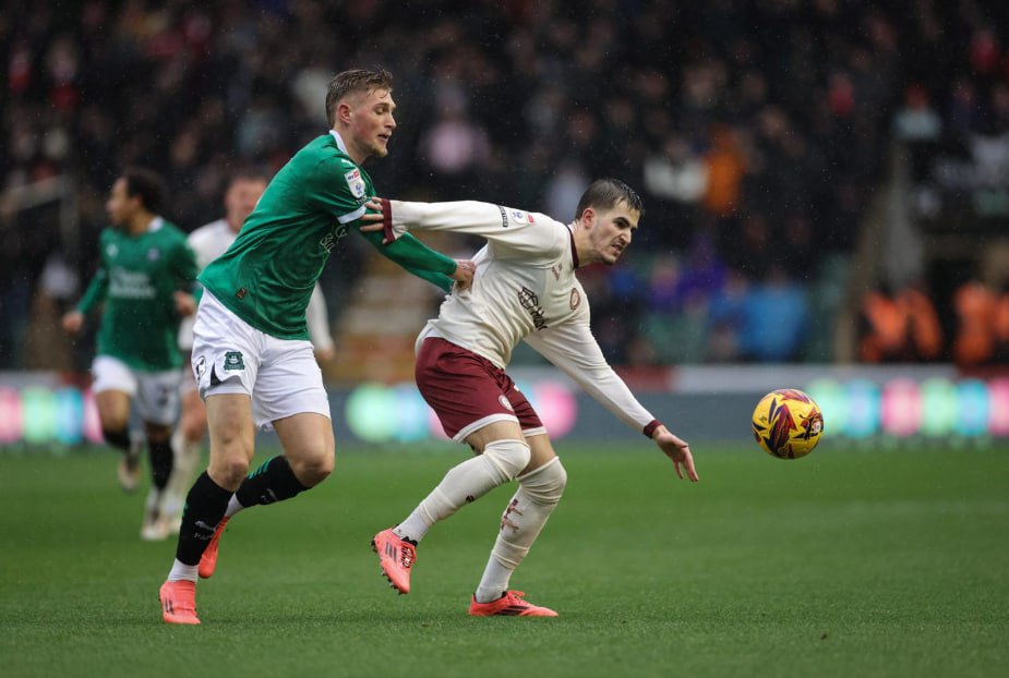 Plymouth Argyle vs Bristol City (19:30 – 01/01) | Xem lại trận đấu