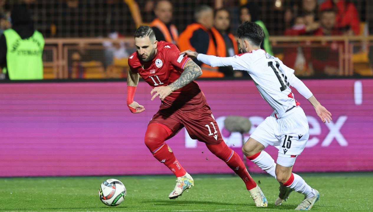 Armenia vs Georgia (00:00 – 21/03) | Xem lại trận đấu
