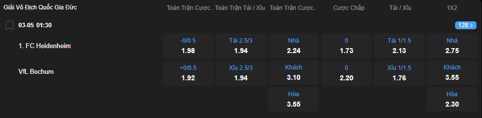 Tỷ lệ kèo Heidenheim vs Bochum nhan-dinh-soi-keo-heidenheim-vs-bochum-luc-01h30-ngay-3-5-2025-2