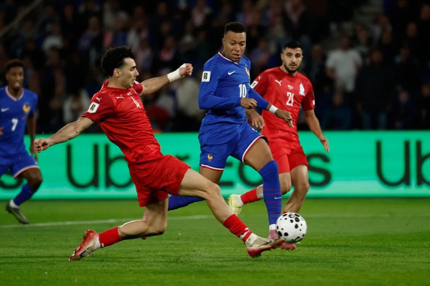 Pháp vs Azerbaijan (01:45 – 11/10) | Xem lại trận đấu