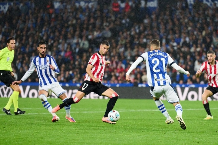 Real Sociedad vs Athletic Bilbao (00:30 – 02/11) | Xem lại trận đấu